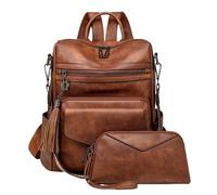 Mochila de viaje con borlas para mujer, bolsa de hombro de gran capacidad, mochila retro para estudiantes, escuela, viajes, bolso retro para estudiantes, escuela, mochila de gran capacidad, Estilo 08