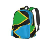 Mochila de viaje con estampado de bandera del estado de Wyoming, mochila