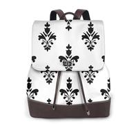 Mochila de viaje de moda para mujer, diseño extraño, mochila casual, mochila de cuero estampada para mujer para el trabajo