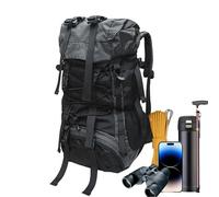 Mochila de viaje, de senderismo - 60 L de hidratación impermeable equipo para viajes, escuela, carreras, ciclismo, supervivencia, camping, corredores, mujeres y hombres