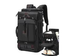 Mochila de viaje impermeable, bolsa deportiva ergonómica, equipaje impermeable extensible versátil para gimnasio playa camping, b, Se référer au descriptif