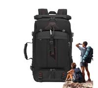Mochila de viaje impermeable, bolsa deportiva ergonómica, equipaje impermeable extensible versátil para gimnasio playa camping, a, Se référer au descriptif