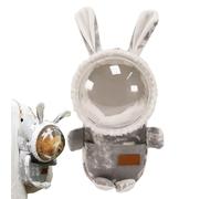 Mochila de viaje para animales pequeños, mochila para hámster con múltiples bolsillos, bolsa de transporte sólida y para mascotas con diseño de ventilación lateral para viajes de animales pequeños