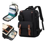 Mochila de Viaje para Cabina de Avion 43x30x18 para Barato, Equipaje de y Espaciosa con Compartimento para Zapatos y Multifuncional para Viajes (266)