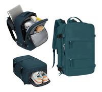 Mochila de Viaje para Cabina de Avion 45x30x20 para Barato Equipaje de y Espaciosa con Compartimento para Zapatos y Multifuncional para Viajes 2210.