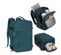 Mochila de Viaje para Cabina de Avion 45x30x20 para Barato Equipaje de y Espaciosa con Compartimento para Zapatos y Mochila Antirrobo Multifuncional para Viajes 2210.