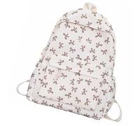 Mochila de viaje para mujeres y niñas de gran capacidad mochila casual escuela hermosos lazos hermosos lazos estudiantes escuela gran capacidad para el día a día, caqui