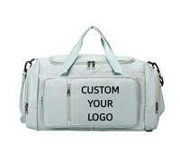 Mochila De Viaje Personalizada De Gran Capacidad con Separación Entre Lo Seco y Lo Mojado, Mochila Multifuncional para Deporte y Fitness para Mujer Color1,53 * 27 * 27cm