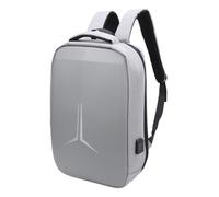 Mochila de Viaje por Satélite Antirrobo Enrutador para Platos Almacenamiento Carga USB Resistente Al Agua para Viajeros, Nailon 17,32x12,6x5,12 Pulgadas