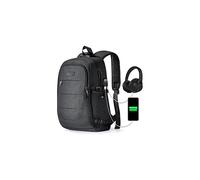 Mochila de Viaje Tzowla para Laptop Resistente al Agua Anti-Robo con Puerto de Carga USB 15.6 Pulgadas