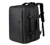 Mochila De Viajes De Compresión: Bolsa De Vacío Expandible Grande Con Cerradura | Papa De Día Impermeable Liviano, Organizador De Equipaje Sellado Por Aire, Paquete Antirrobo, De Vacío De Alma