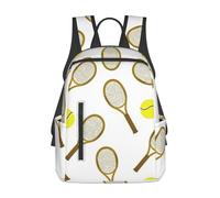 Mochila Deportes Raquetas De Tenis Pelotas Mochila Escolar Unisex Mochilas Escolares Mochilas Escolares para Aire Libre Portátil Senderismo