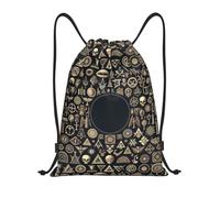 Mochila deportiva con cordón de la Masonería 82 personalizada bolsa de gimnasio para mujeres y hombres mochila de compras