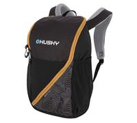 Mochila deportiva infantil Husky Jikko 15 Color: negro/naranja