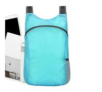 Mochila deportiva, mochila ligera de camping, 16.1 x 11.8 x 4.33 pulgadas, resistente al agua, bolsa de gimnasio para senderismo, fitness, mochileros, viajes, al aire libre y uso diario, azul, Refer
