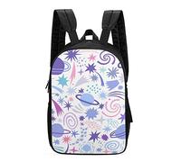 Mochila Dibujos Animados del Planeta Impresos Backpack Campamento Mochilas Escolares Unisex Mochilas para Senderismo Portátil Aire Libre