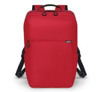 Mochila Dicota Commuter 16" Roja Poliéster rPET Compartimento Portátil