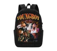 Mochila DO2064 Youngboy Never Broke Again para hombres, mujeres y adolescentes, resistente al agua,