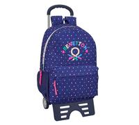 Mochila doble con trolley de 46 cm de Benetton Drop