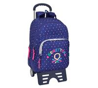 Mochila doble con trolley de 46 cm de Benetton Drop