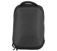 Mochila ecológica duradera con diseño de correa fija y puerto de carga USB, bolsa ligera para portátil de 16 pulgadas con tejido de malla
