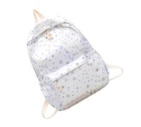 Mochila Elegante con Estampado De Estrellas Mochila Transpirable Bolsa para Computadora Portátil Bolsillos Funcionales Entrenamientos Diligencias Mochilas Transpirables Computadora