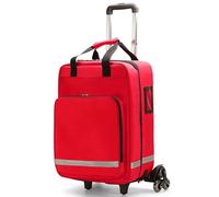 Mochila Emergencias Sanitarias Con Carrello Ruote Rimovibile,Mochila De Emergencias Modulable De Gran Capacidad,Bolsa Para Equipo De Protección Individual,Bolsa Bombero Transporte EPI,Médico A