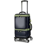 Mochila Emergencias Sanitarias Con Carrello Ruote Rimovibile Para EMT, Paramédicos,Enfermeras,Médicos Tácticos,Cuidado Hogar,Maletín Emergencias De Soporte Vital Viaje Acampada C,Four-wheeled