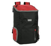 Mochila Entrenamiento SAFTA Multisport Black-Red, 50 cm.