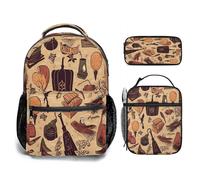 Mochila escolar 3D de Harry Potter, lonchera, estuche para lápices, mochila de mago, mochila de viaje