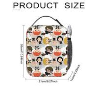 Mochila escolar 3D de Harry Potter, lonchera, estuche para lápices, mochila escolar de mago, mochila