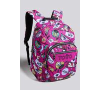 Mochila Escolar Adaptable Carro Totto Acuareles Rojo MKP talla T.U.