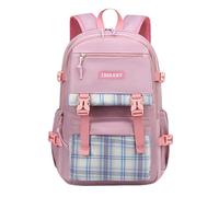 Mochila escolar adolescente niña，cute backpack kawaii daypack school bag for girls，school bag for boys kids(Light pink,S)