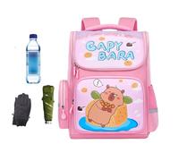Mochila escolar - Adorable estampado animal, diseño de división espaciosa, cómodas correas de hombro para niños, solución de almacenamiento portátil, bolsa de gran capacidad, mochila de estudiante