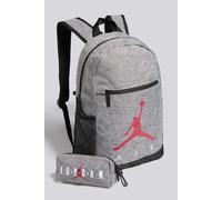 Mochila Escolar Air Jordan Gris Con Estuche talla T.U.