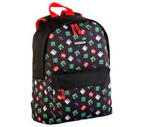 MINECRAFT Mochila Escolar Americana TNT, Unisex niños, Multicolor, Grande
