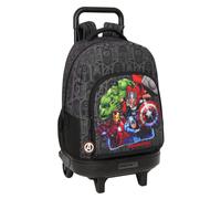 Mochila Escolar AVENGERS Vendetta, Grande 45 cm. Con Carro