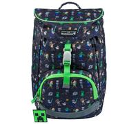 Baagl Mochila escolar para niños y niñas de 1ª clase, mochila escolar ultraligera, mochila escolar, mochila escolar, mochila escolar, Minecraft, 24 × 36 × 20 cm