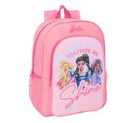 Mochila Escolar BARBIE, Grande 42 cm. Adaptable