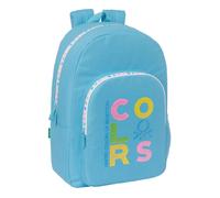 Mochila Escolar BENETTON Spring, Grande 46 cm. Adaptable