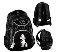 Mochila escolar BeUniq Disney 100, Negro, L