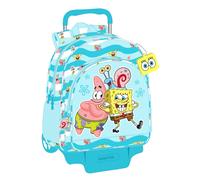 Mochila Escolar BOB ESPONJA Stay Positive, Grande 43 cm. Con Carro
