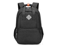 Mochila escolar color azul marino para niños de 6 años en la escuela primaria de 3º a 6º grado, mochila de doble hombro para niñas de la escuela secundaria de 5 a 15 años, modelo de animales, Negro