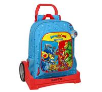 Mochila Escolar Con Carro Evolution Superthings Rescue Force 32 x 42 x 14 cm.