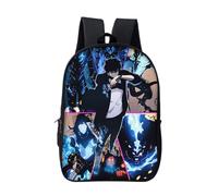 Mochila escolar con diseño de anime - Solo Leveling 3D mochila para niños ideal para regreso a la escuela y regalo, Stlye-11, 17Inch