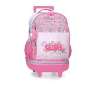Mochila escolar con ruedas de 43 cm Girl Zone - Enso