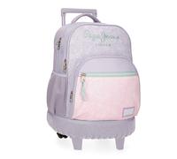 Mochila escolar con ruedas de 43 cm «Renata» - Pepe Jeans