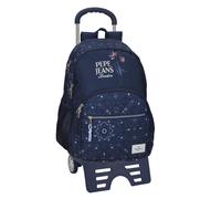 Mochila escolar con ruedas de 44 cm Lenay - Pepe Jeans