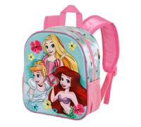 Mochila escolar de 31 cm, multicolor y adorable: Princesas Disney