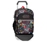 Mochila escolar de 38 cm con ruedas Galactic Team - Star Wars